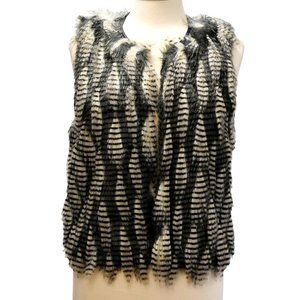 NWOT Mossimo Supply Co. Faux Fur 90's Sleeveless Vest